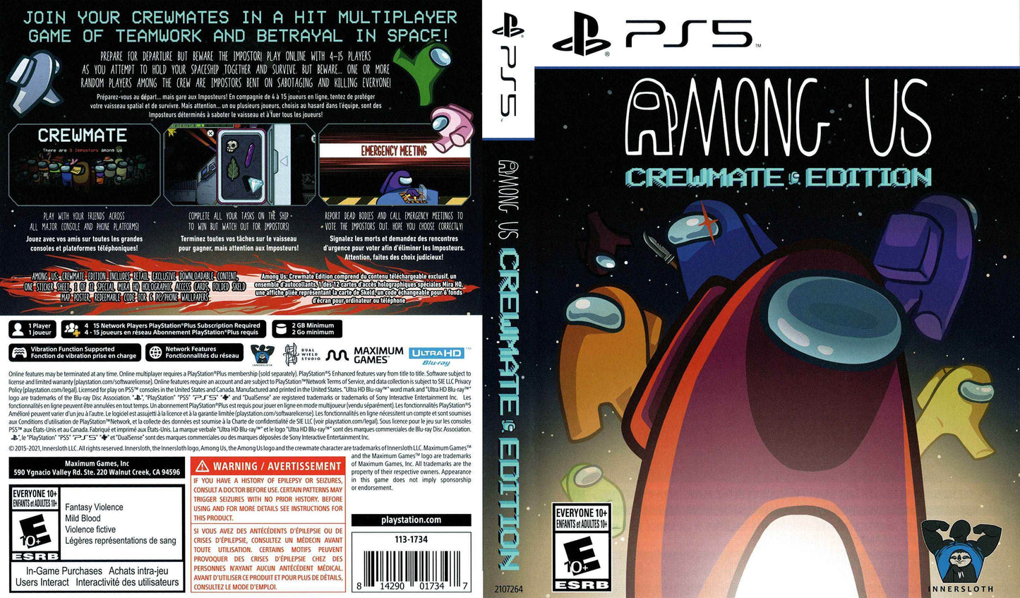 Among Us Crewmate Edition Cover Art - WOI Solutions