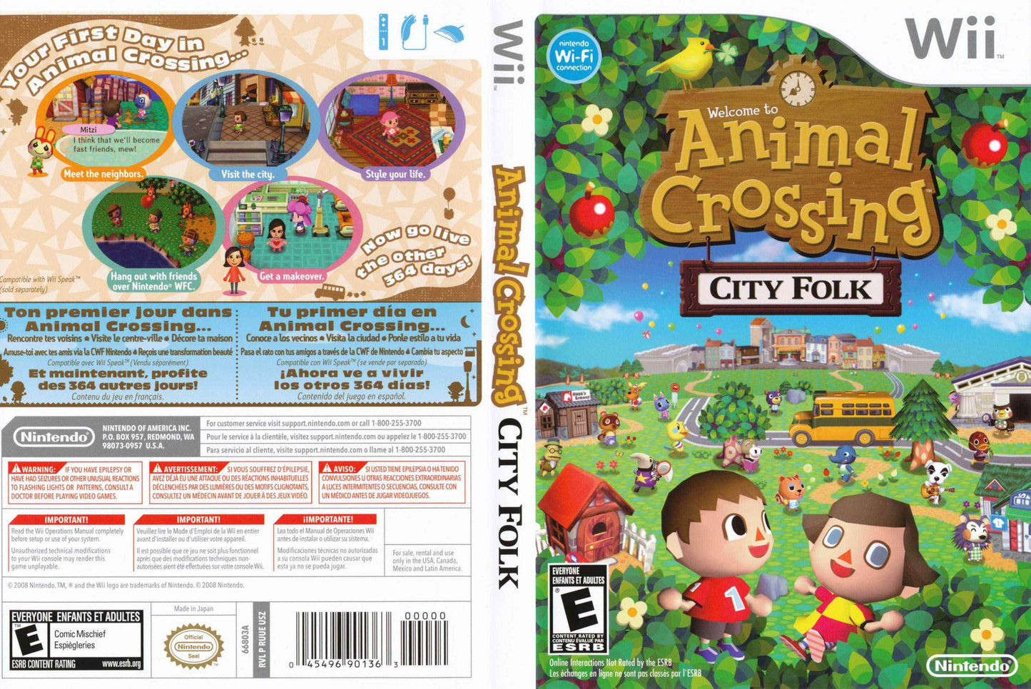 Animal Crossing City Folk Cover Art - WOI Solutions