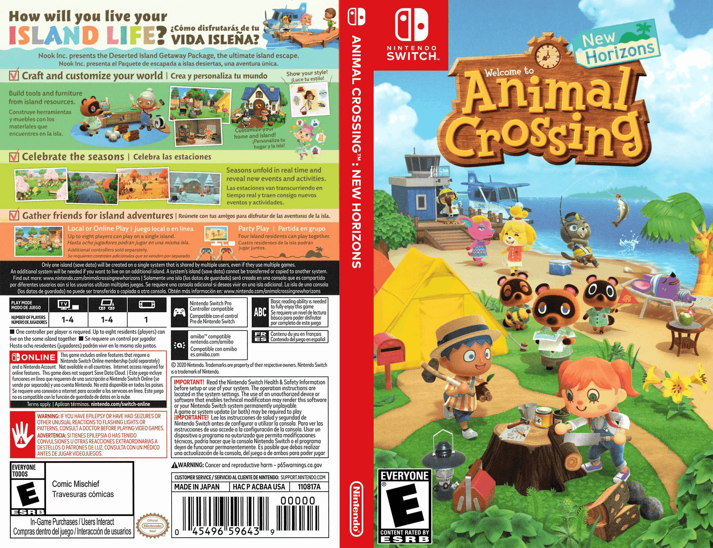 Animal Crossing New Horizons Cover Art - WOI Solutions