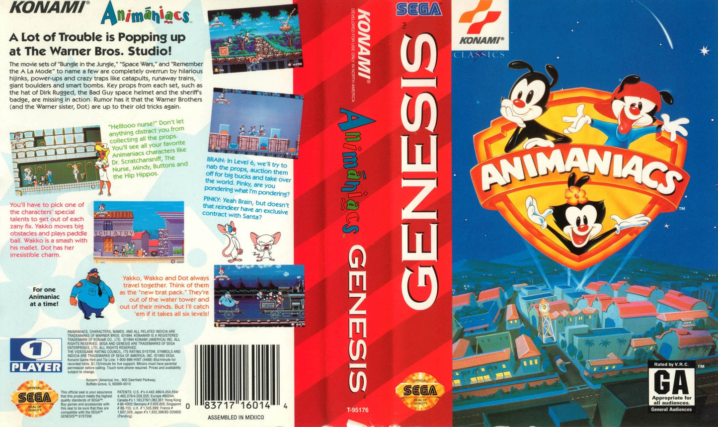 Animaniacs Cover Art - WOI Solutions