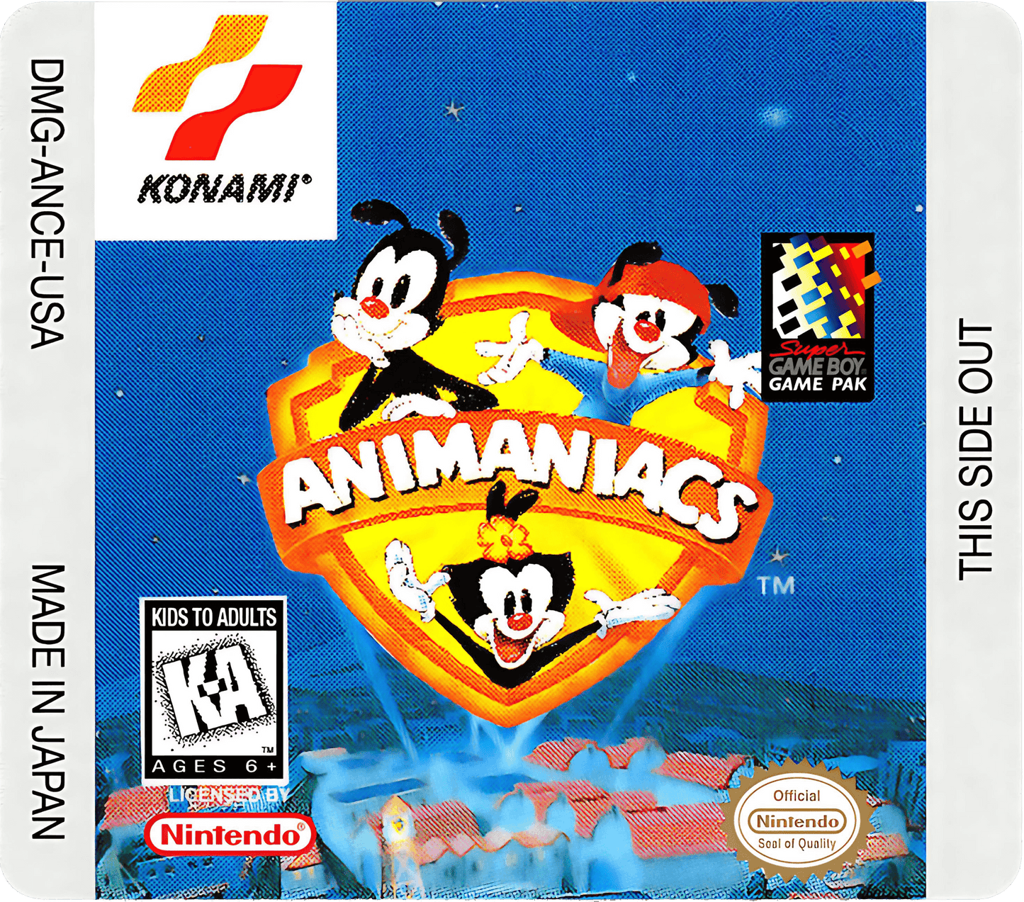 Animaniacs Cover Art - WOI Solutions