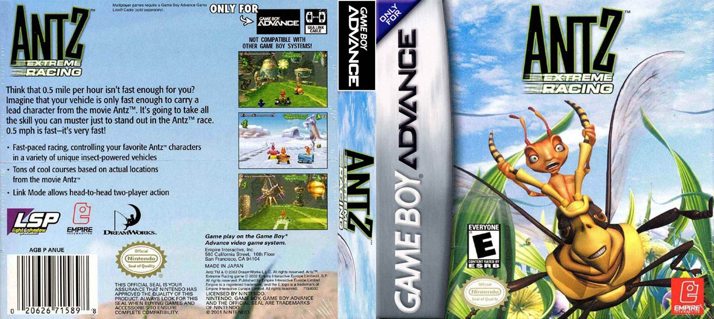 Antz Extreme Racing Cover Art - WOI Solutions