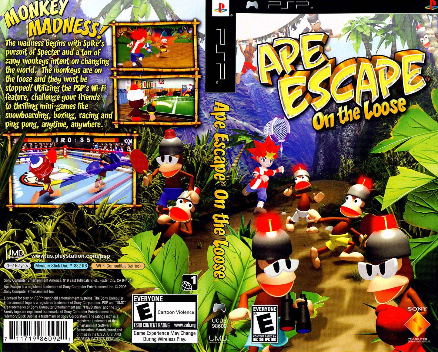 Ape Escape On the Loose Cover Art - WOI Solutions