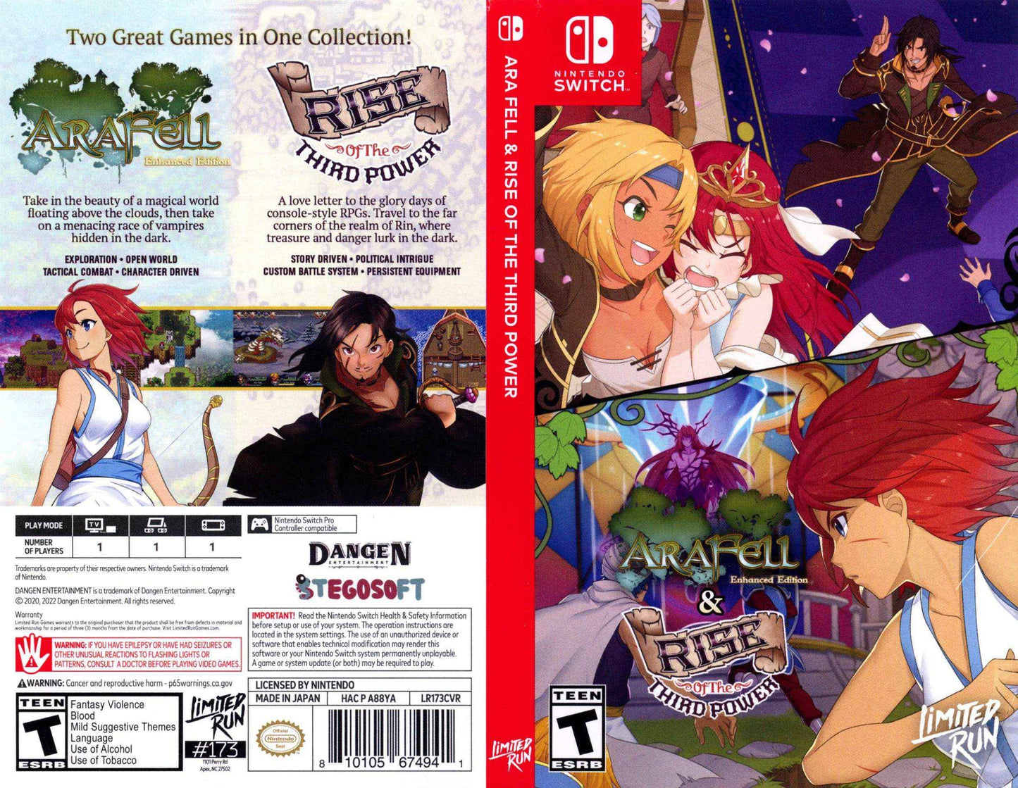 Ara Fell & Rise of the Third Power Cover Art - WOI Solutions