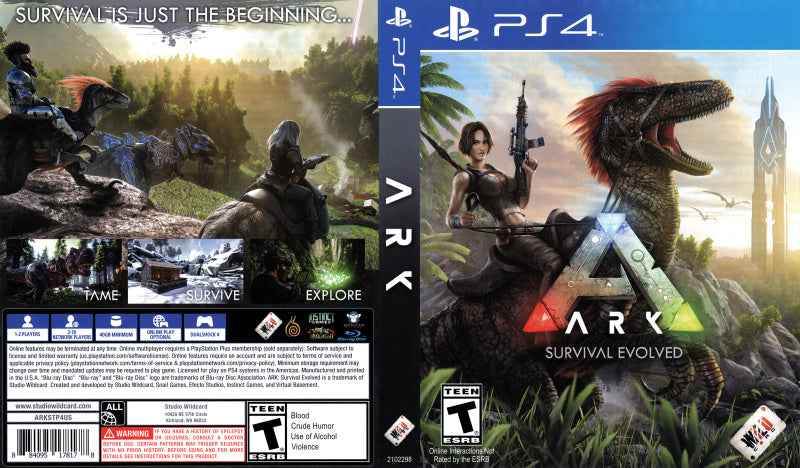 Ark Survival Evolved Cover Art - WOI Solutions