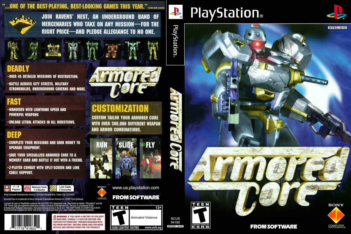 Armored Core Cover Art - WOI Solutions