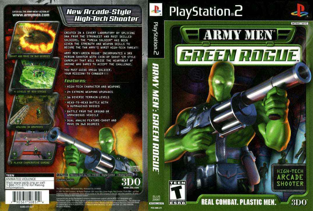 Army Men Green Rogue Cover Art - WOI Solutions