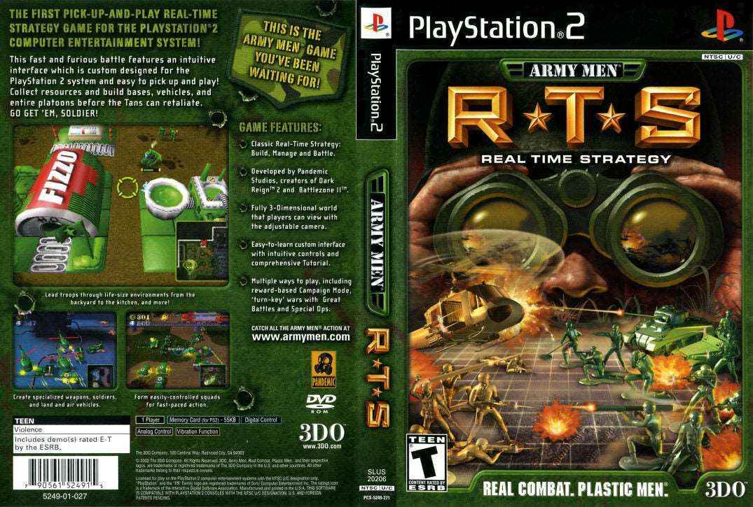 Army Men RTS Cover Art - WOI Solutions