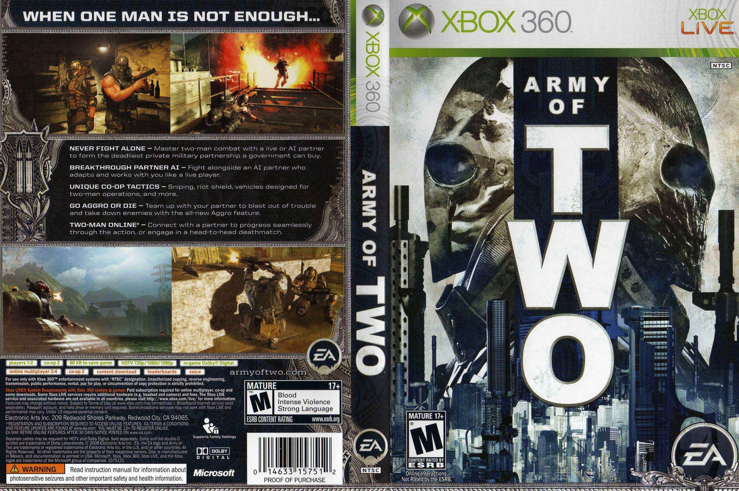 Army of Two Cover Art - WOI Solutions