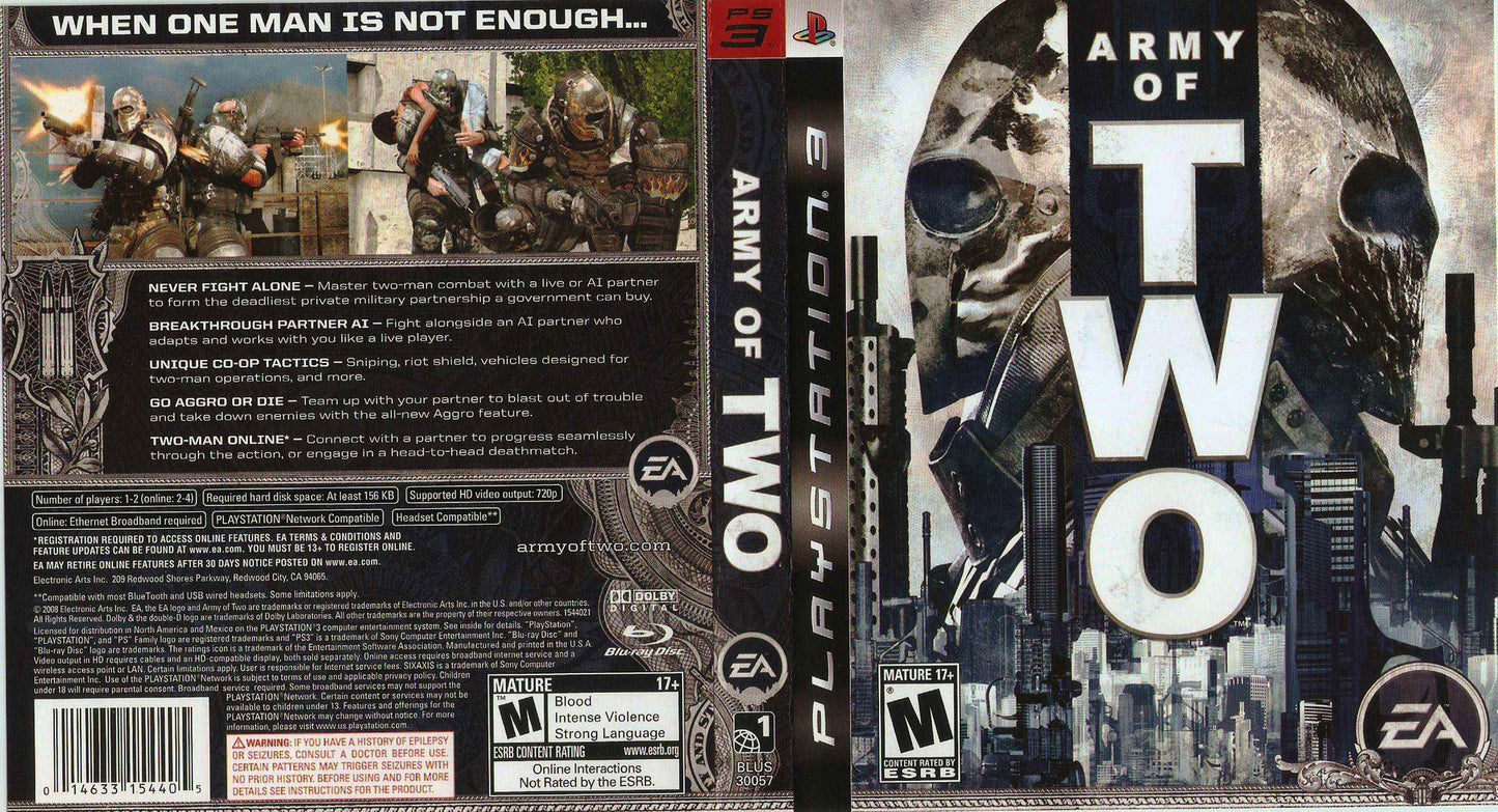 Army of Two Cover Art - WOI Solutions