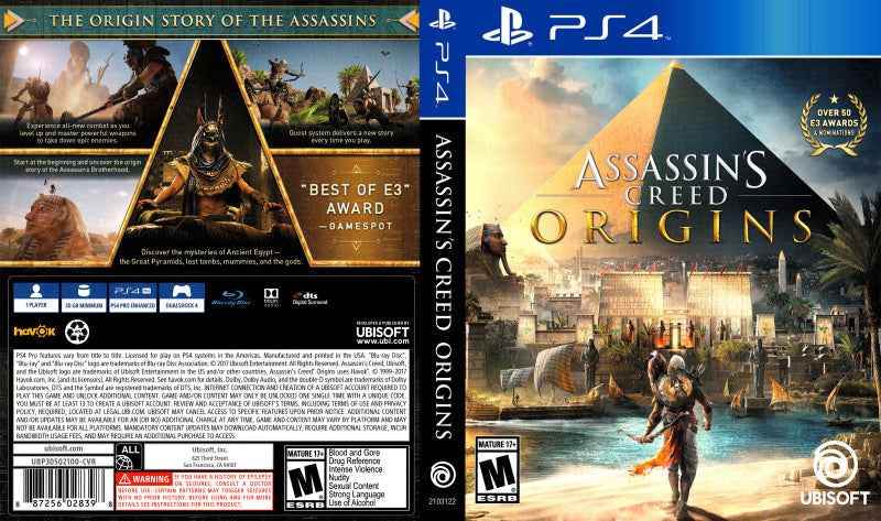 Assasin's Creed Origins Cover Art - WOI Solutions