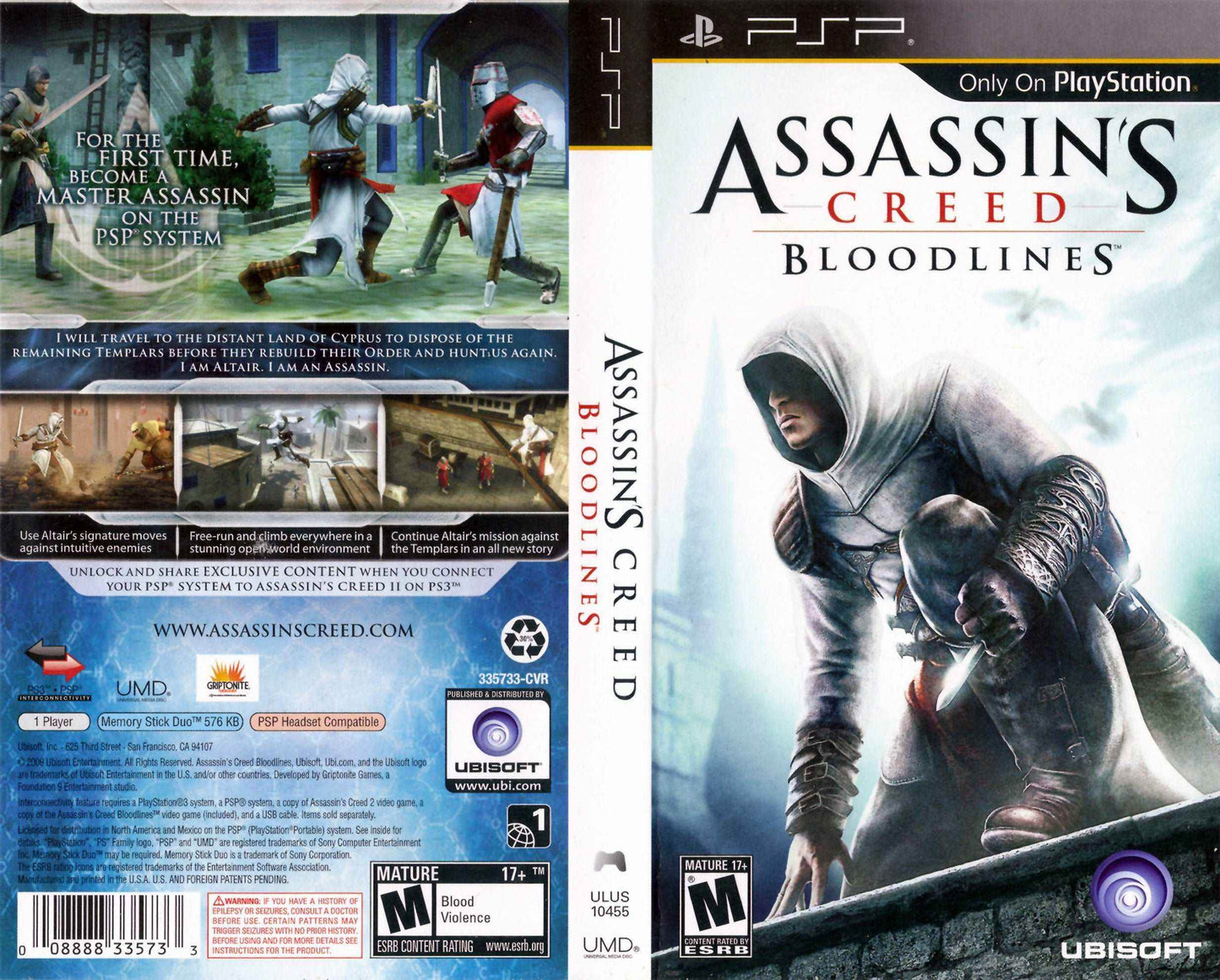 Assassin's Creed Bloodlines Cover Art - WOI Solutions