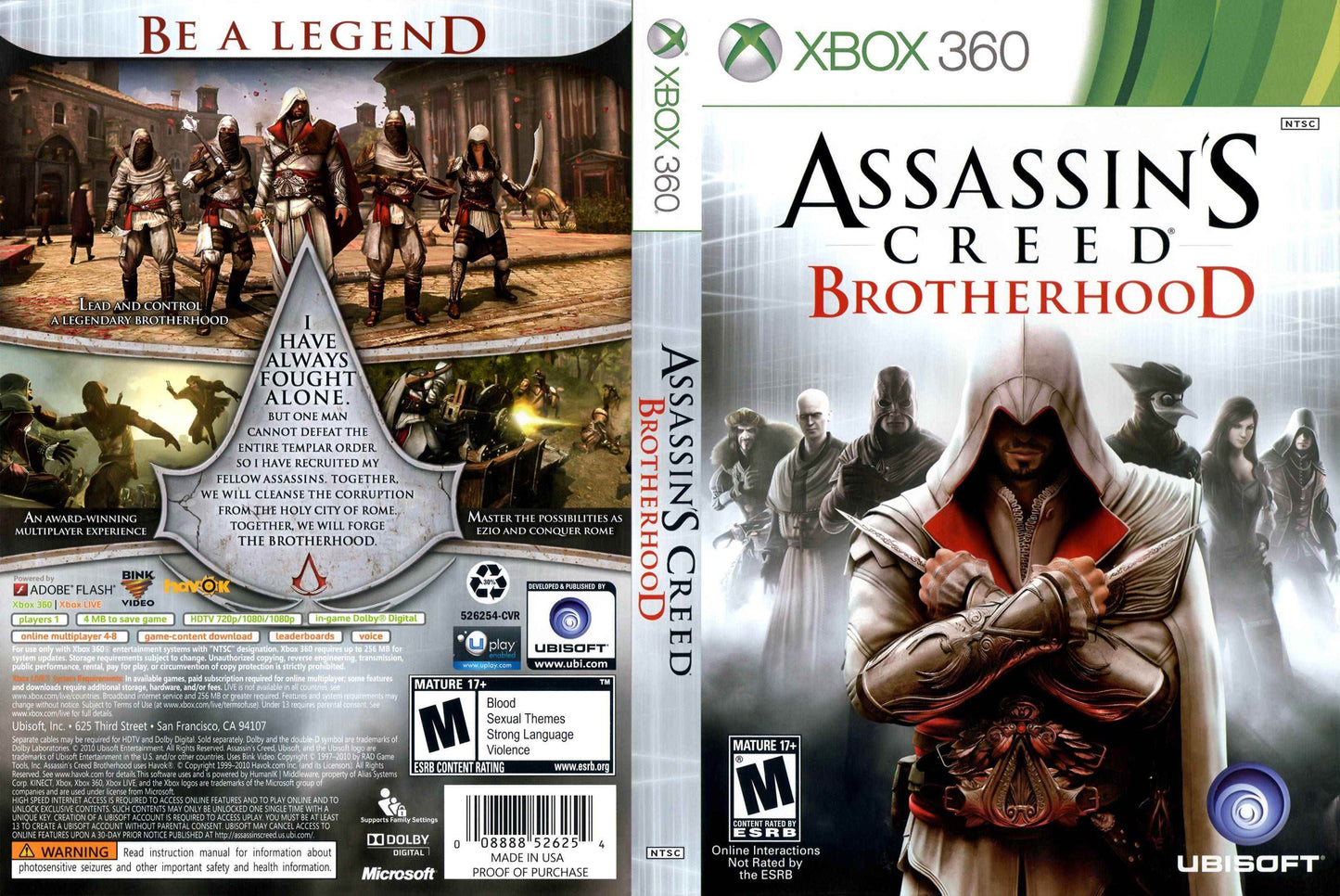 Assassin's Creed Brotherhood Cover Art - WOI Solutions