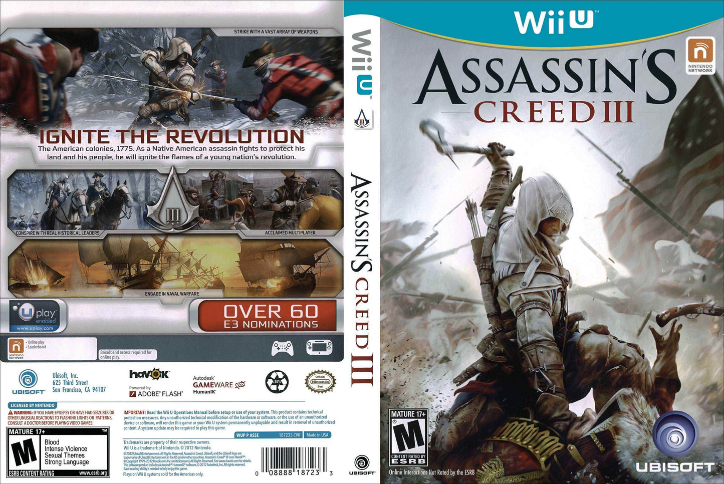 Assassin's Creed III Cover Art - WOI Solutions