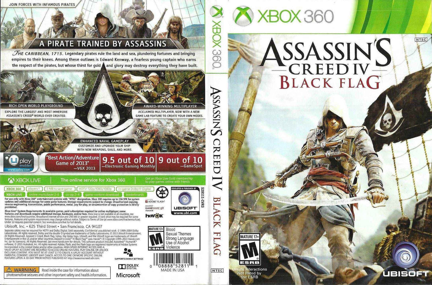 Assassin's Creed IV Black Flag Cover Art - WOI Solutions