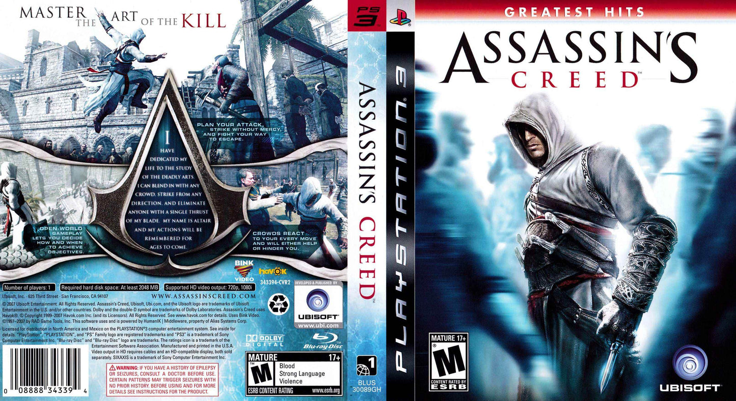 Assassin's Creed Cover Art - WOI Solutions