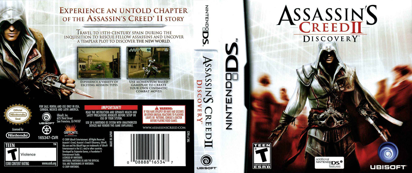 Assassin's Creed II Discovery Cover Art - WOI Solutions