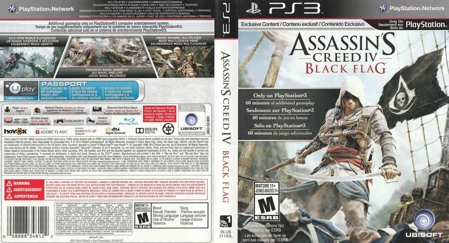 Assassin's Creed IV Black Flag Cover Art - WOI Solutions
