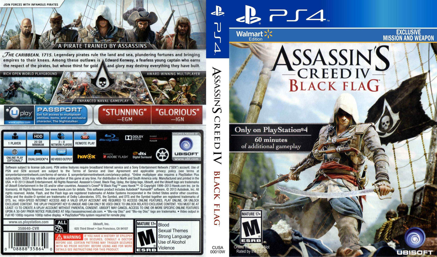Assassin's Creed IV Black Flag Cover Art - WOI Solutions