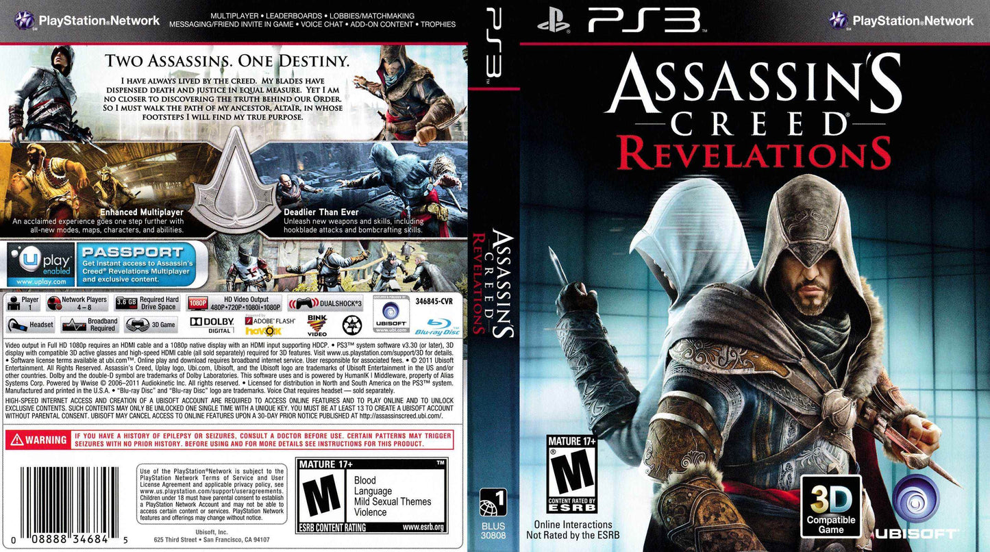 Assassin's Creed Revelations Cover Art - WOI Solutions