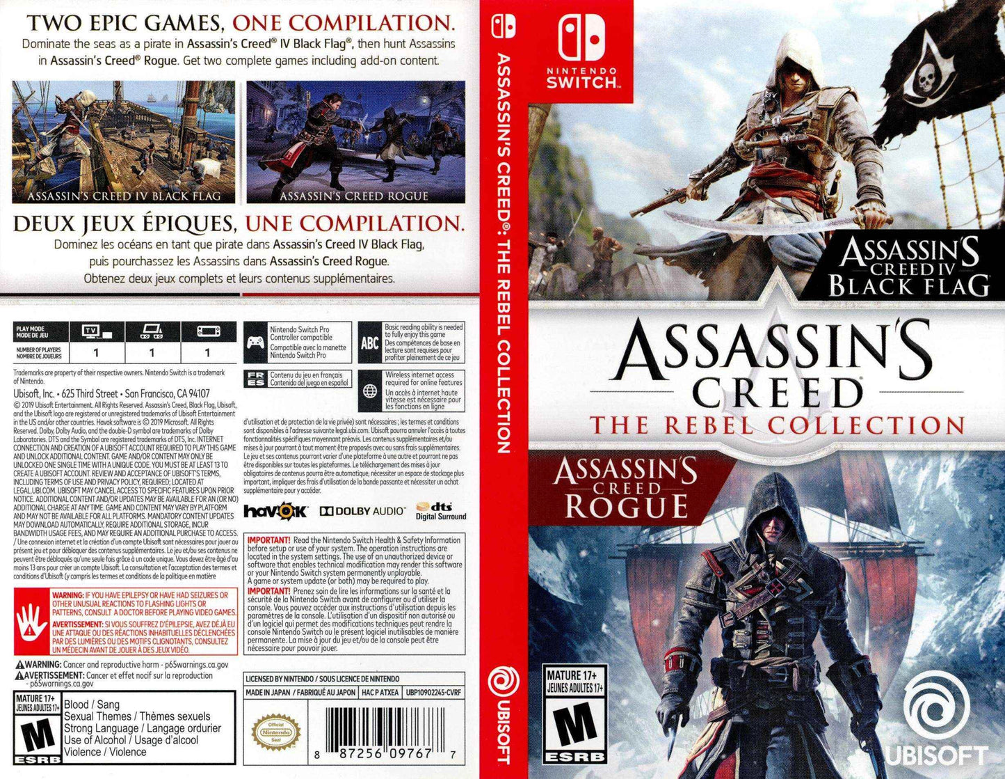 Assassin's Creed The Rebel Collection Cover Art - WOI Solutions