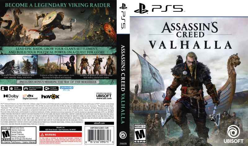 Assassin's Creed Valhalla Cover Art - WOI Solutions