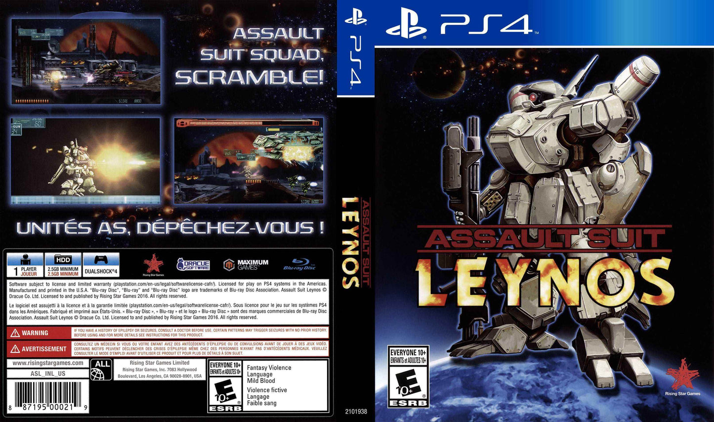 Assault Suit Leynos Cover Art - WOI Solutions