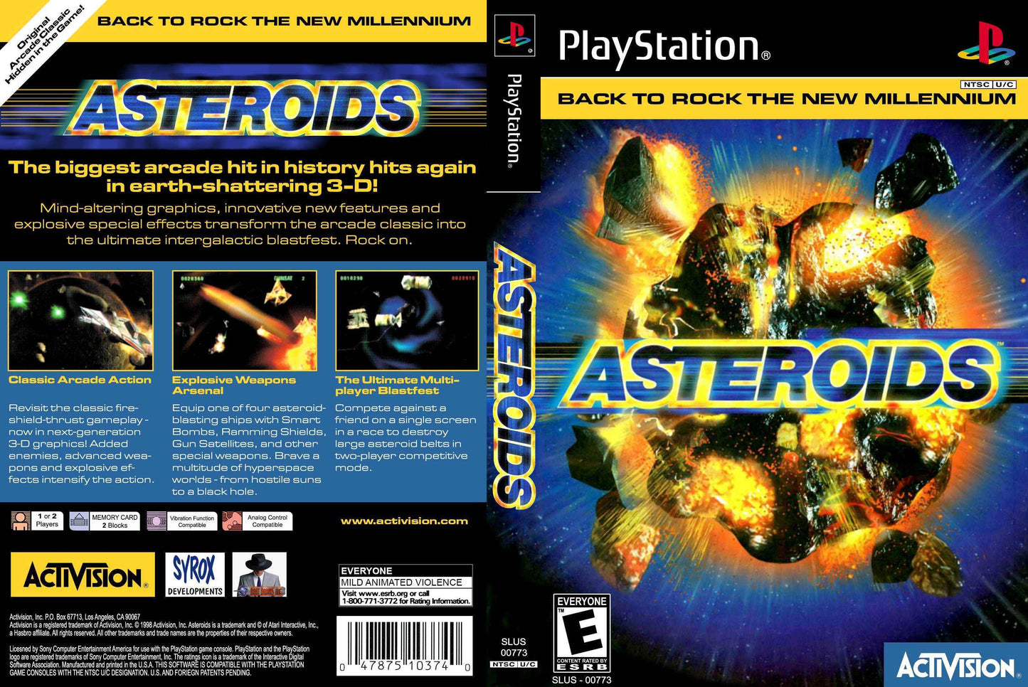 Asteroids Cover Art - WOI Solutions