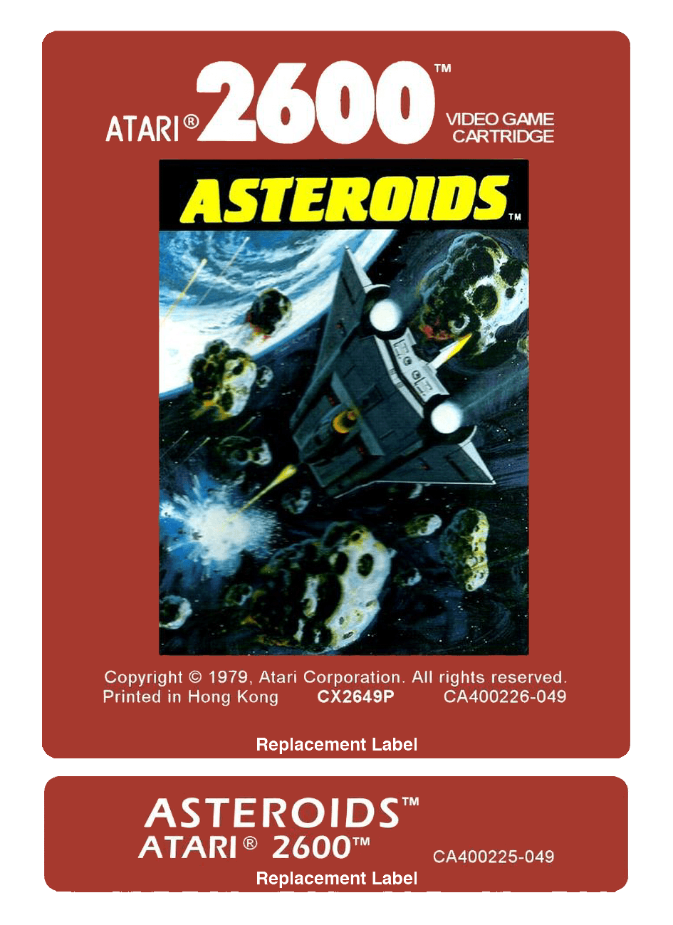 Asteroids Cover Art - WOI Solutions