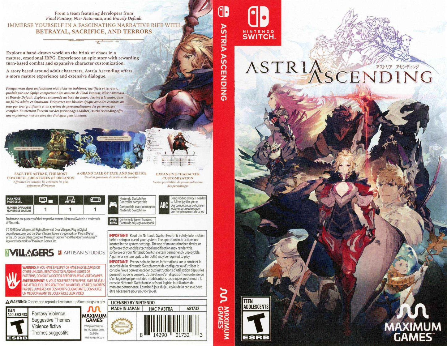 Astria Ascending Cover Art - WOI Solutions