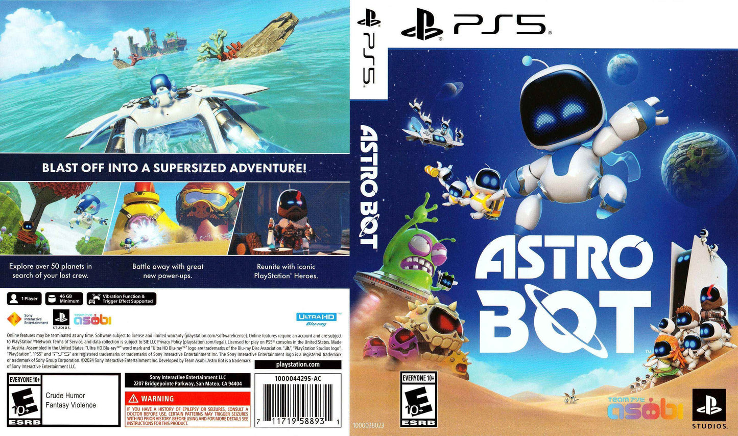 Astro Bot Cover Art - WOI Solutions