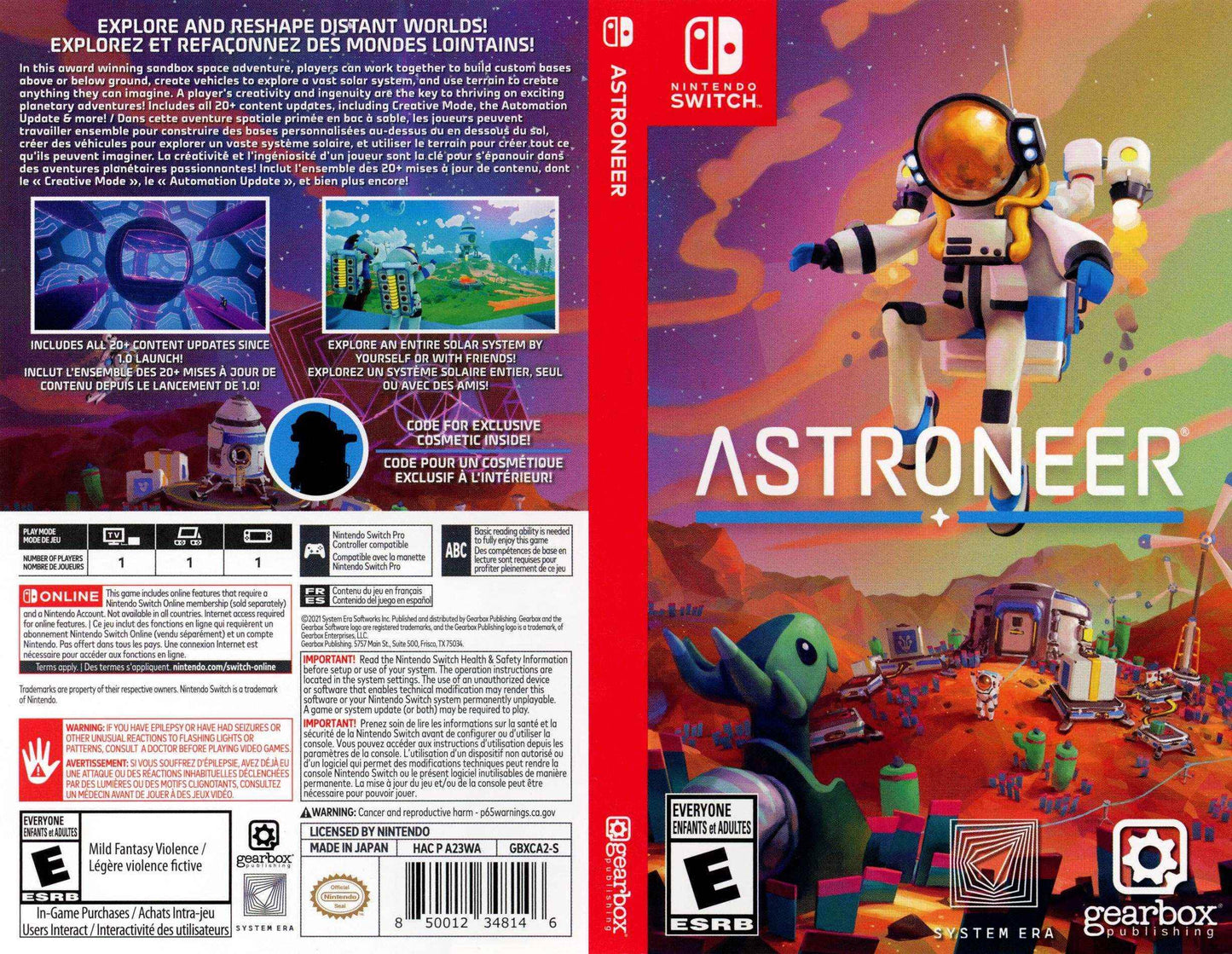 Astroneer Cover Art - WOI Solutions