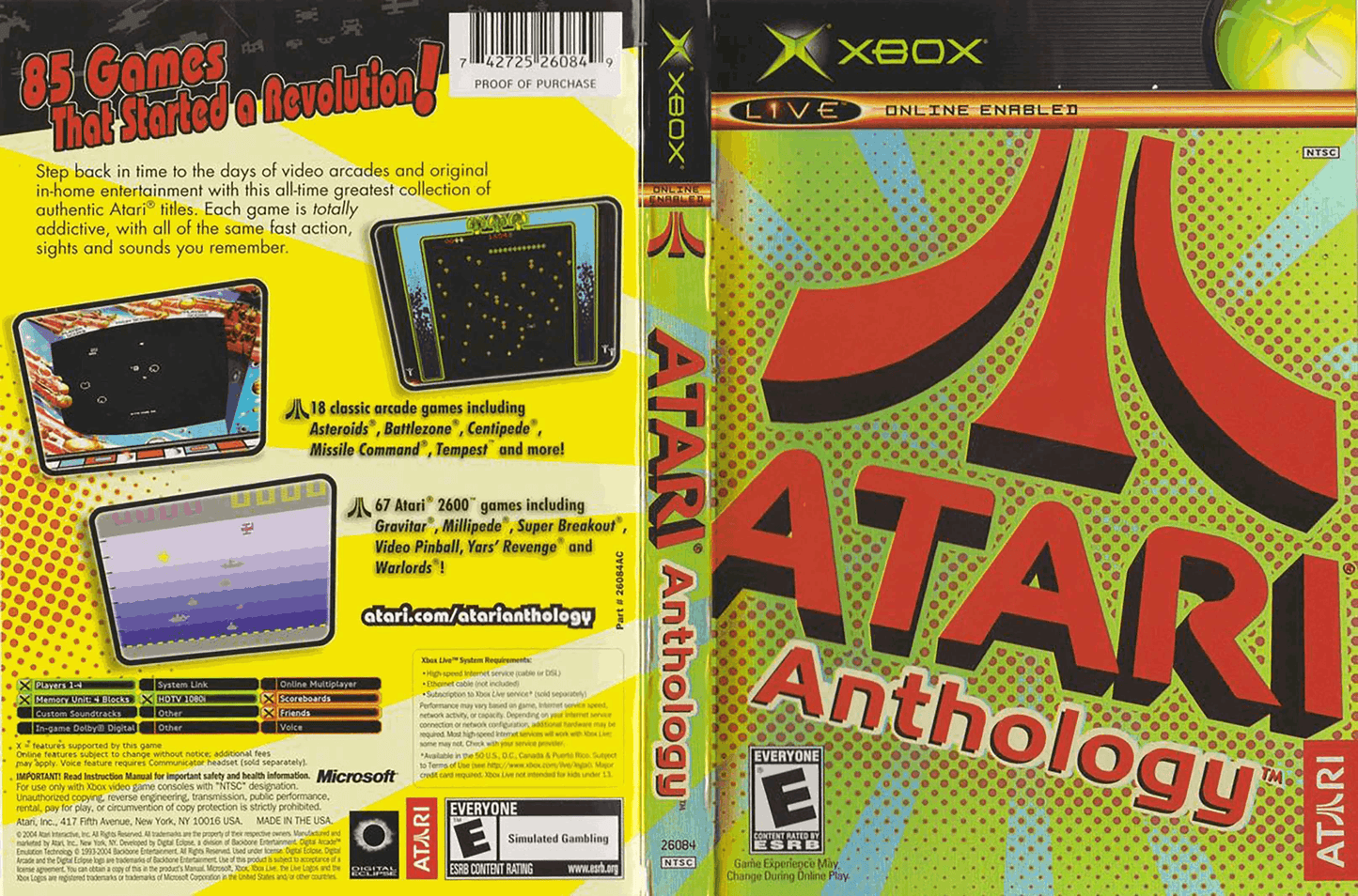 Atari Anthology Cover Art - WOI Solutions