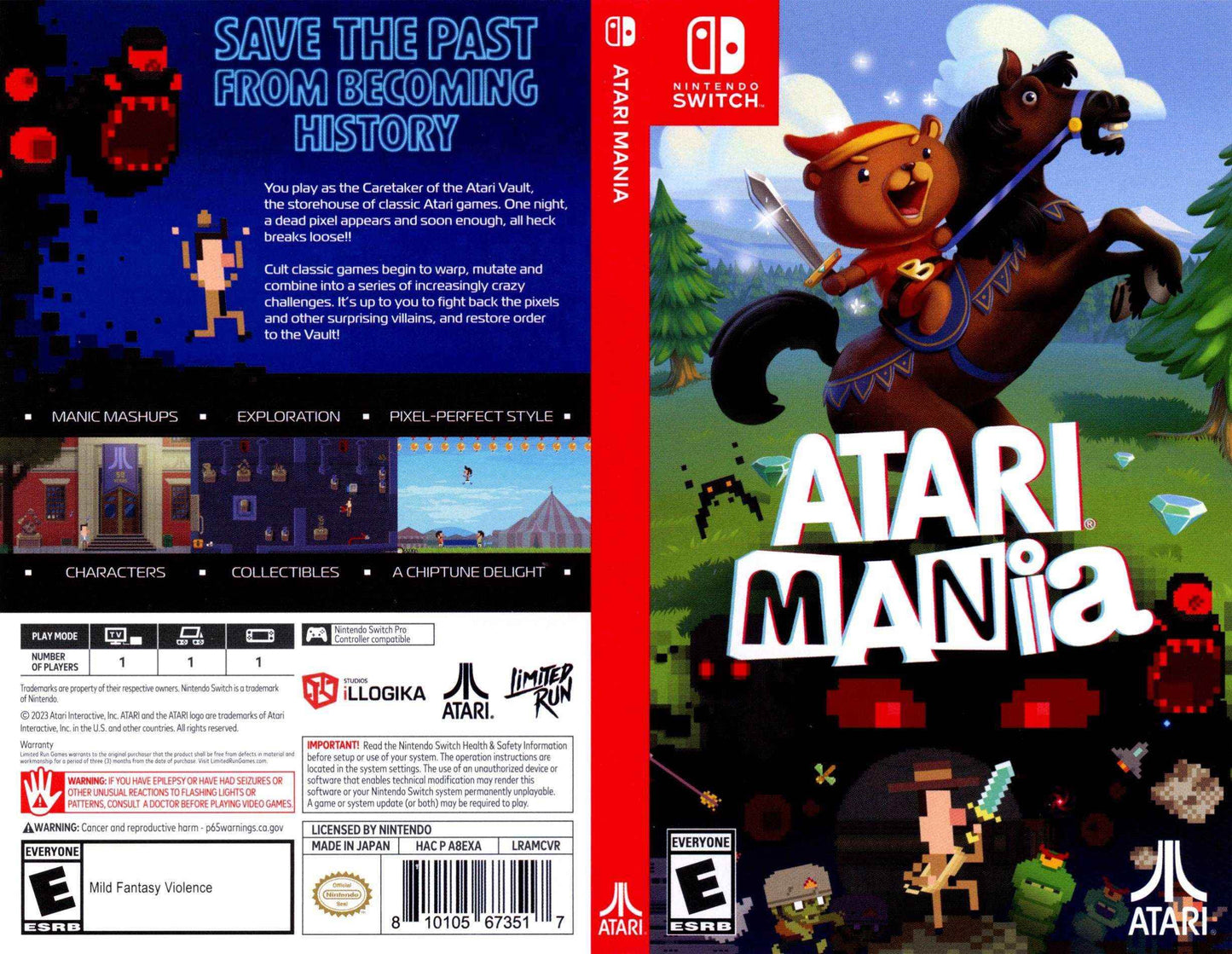 Atari Mania Cover Art - WOI Solutions
