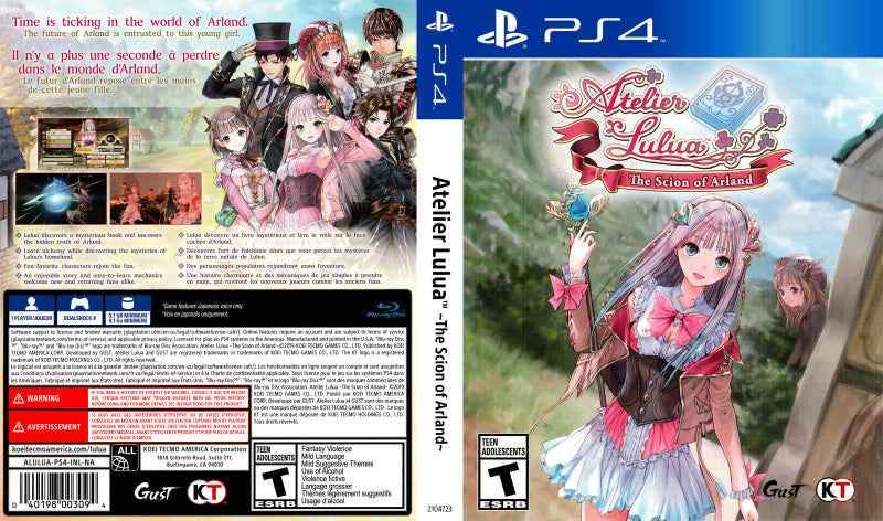 Atelier Lulua The Scion of Arland Cover Art - WOI Solutions