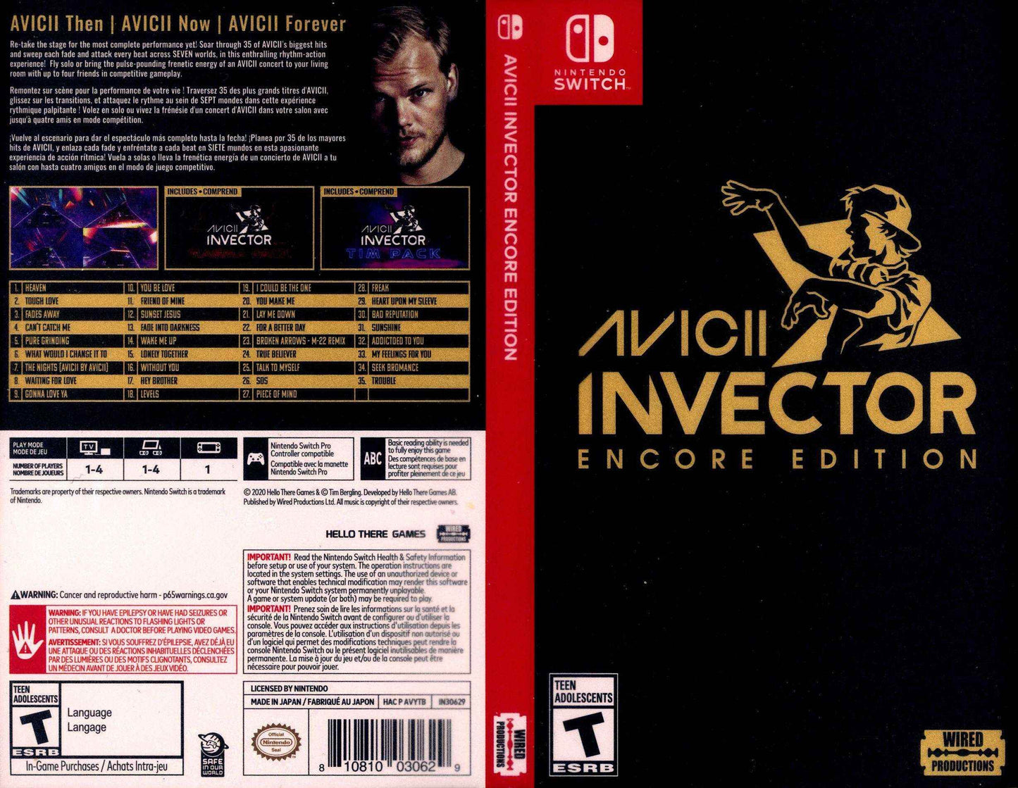 Avicii Invector Encore Edition Cover Art - WOI Solutions