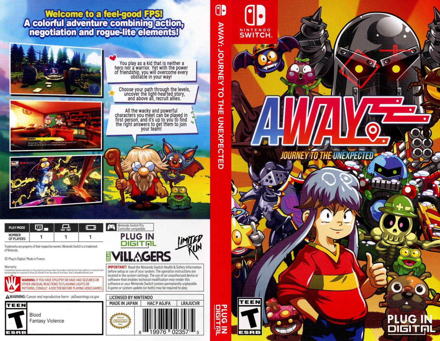 Away Journey to the Unexpected Cover Art - WOI Solutions