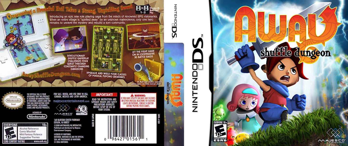Away Shuffle Dungeon Cover Art - WOI Solutions