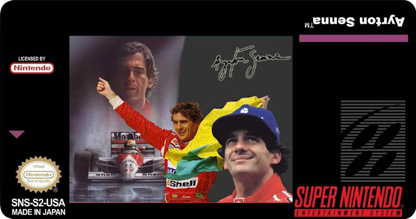Ayrton Senna Cover Art - WOI Solutions