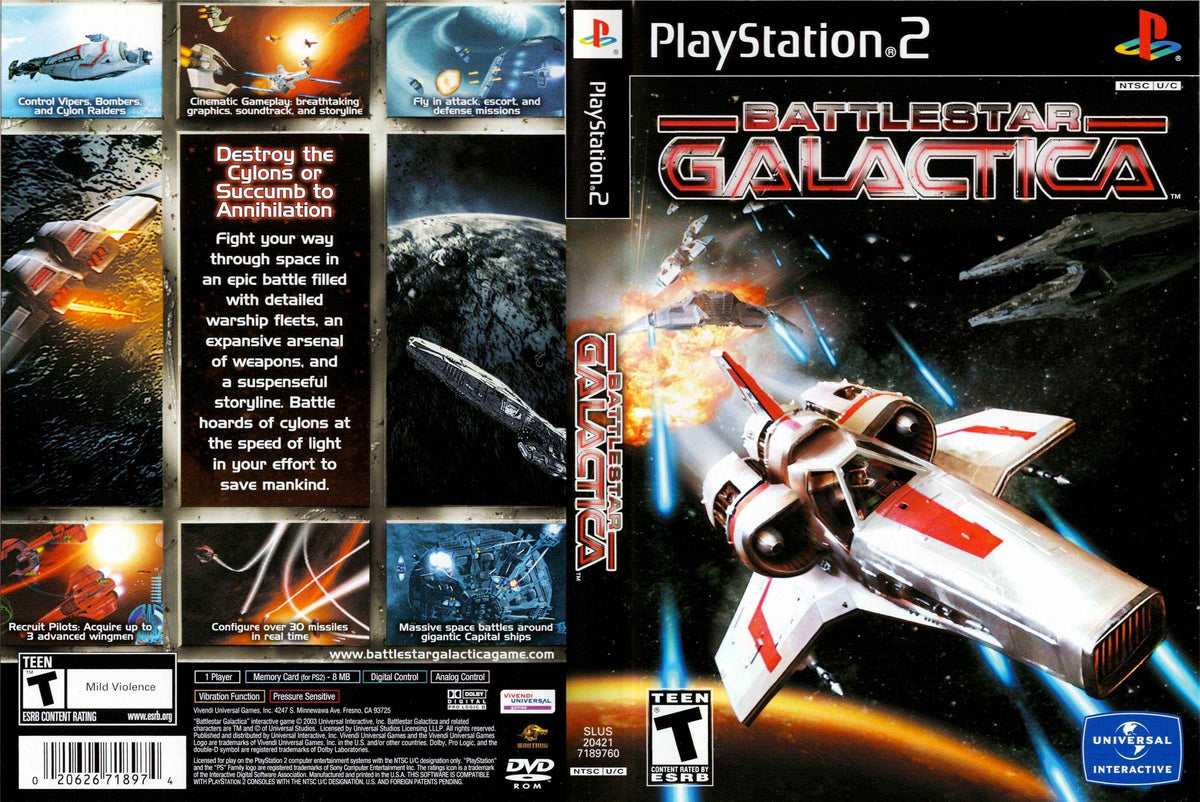 BATTLESTAR GALACTICA Cover Art - WOI Solutions