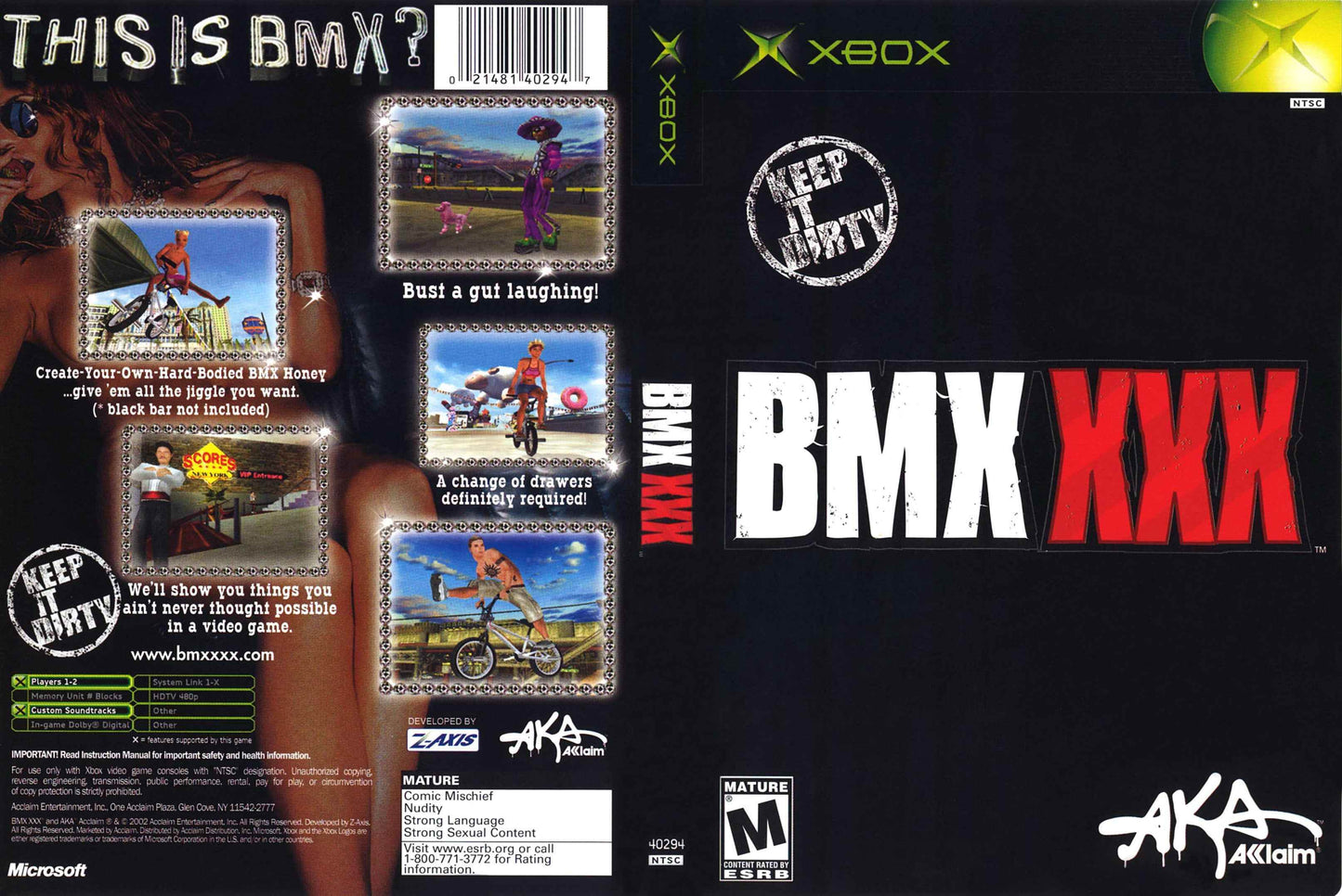 BMX XXX Cover Art - WOI Solutions