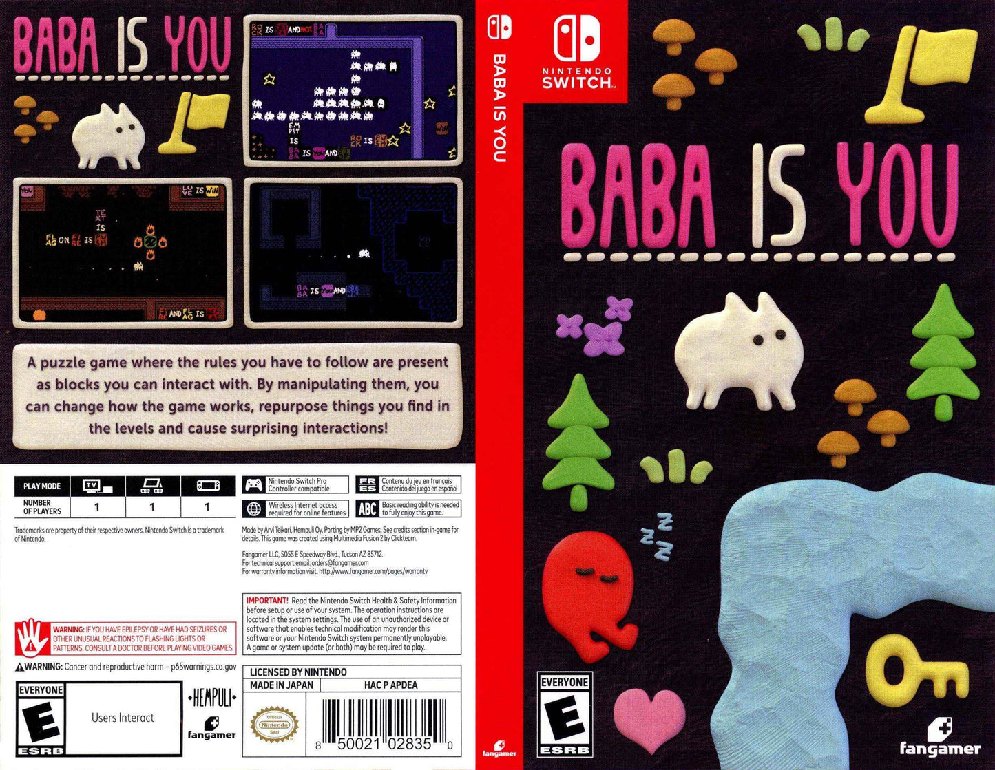 Baba is You Cover Art - WOI Solutions