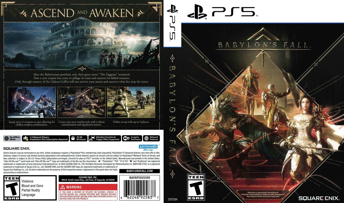 Babylon's Fall Cover Art - WOI Solutions