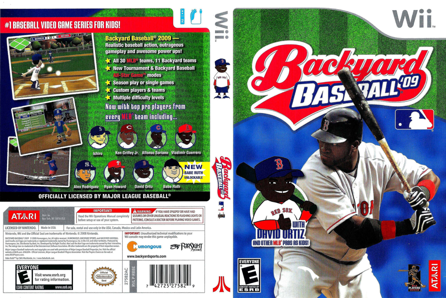 Backyard Baseball '09 Cover Art - WOI Solutions