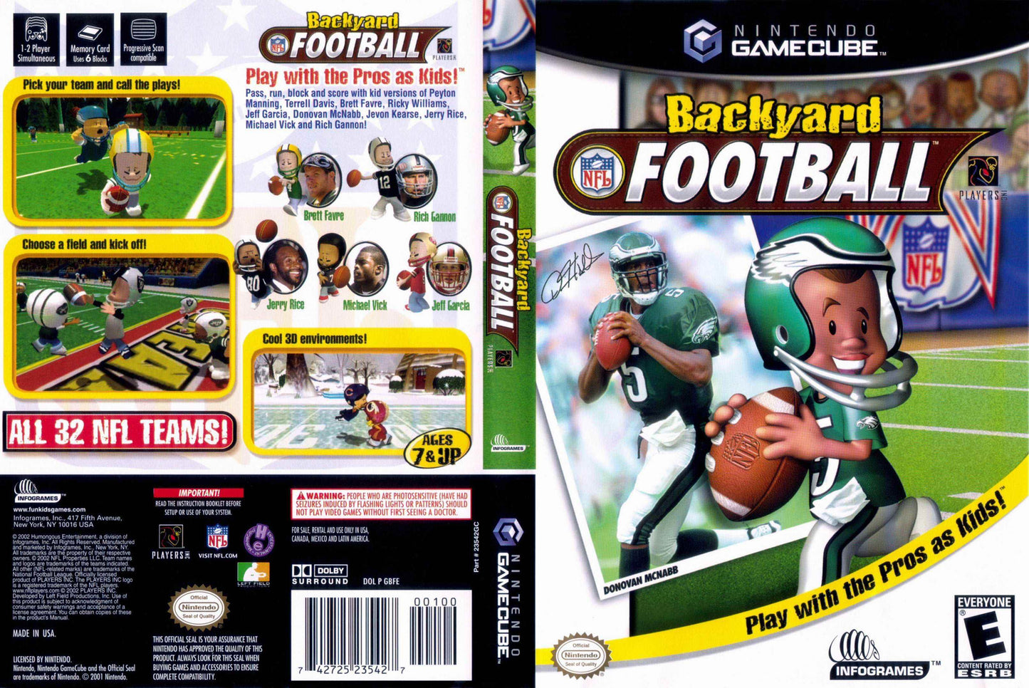 Backyard Football Cover Art - WOI Solutions