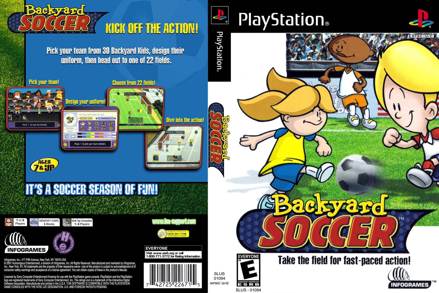 Backyard Soccer Cover Art - WOI Solutions