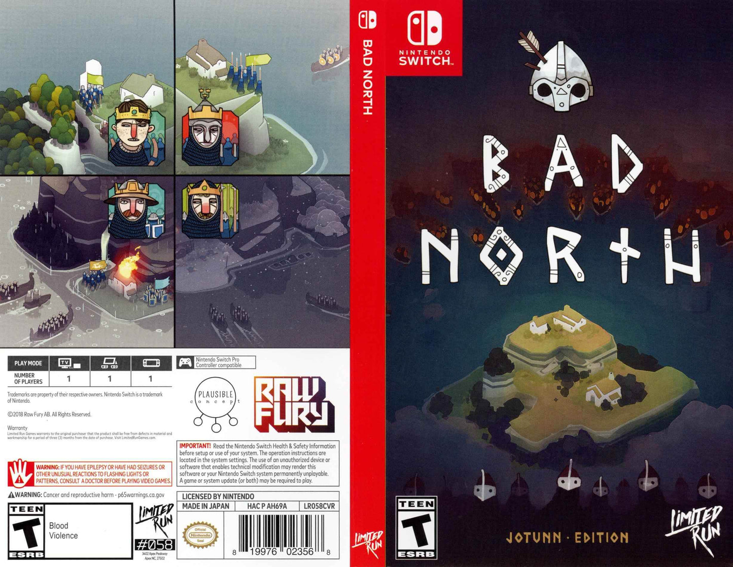 Bad North Cover Art - WOI Solutions