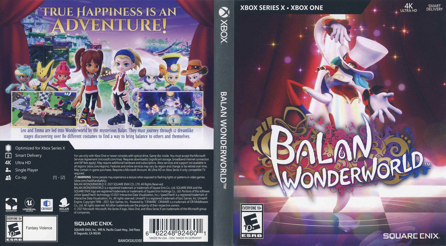 Balan Wonderworld Cover Art - WOI Solutions