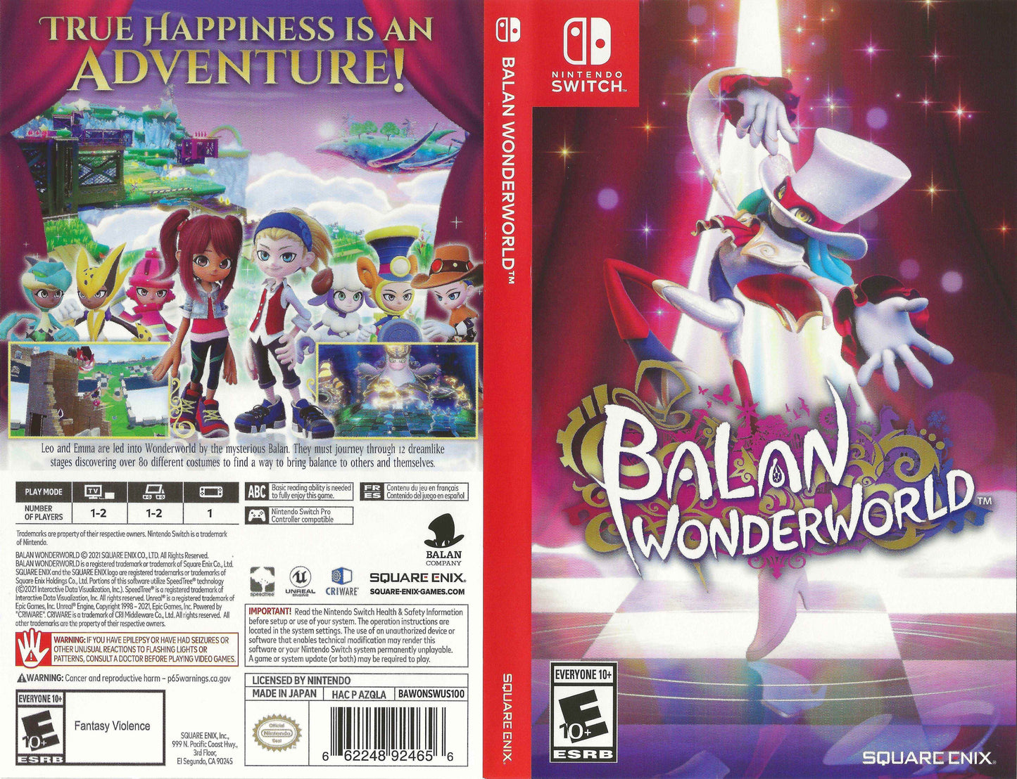 Balan Wonderworld Cover Art - WOI Solutions