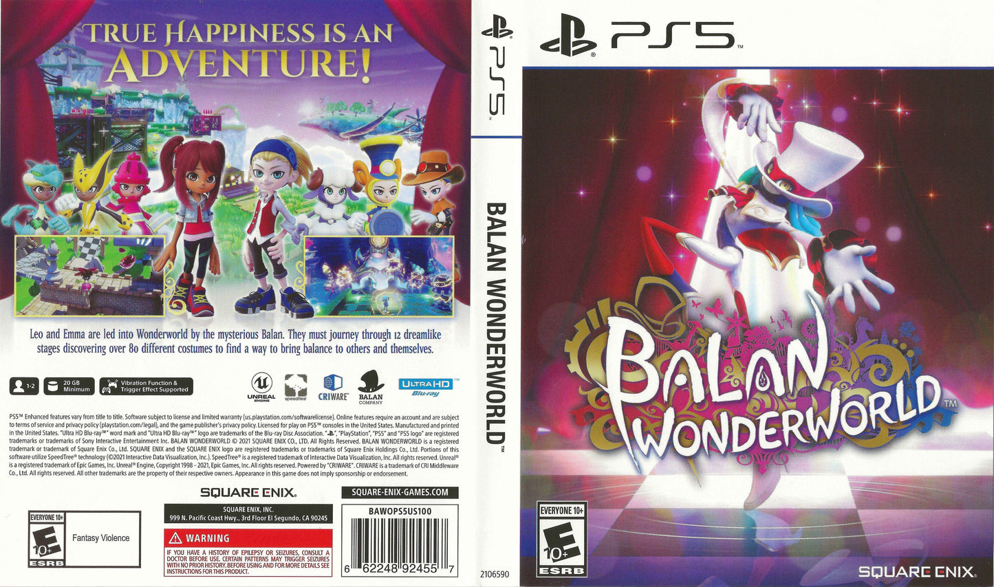 Balan Wonderworld Cover Art - WOI Solutions